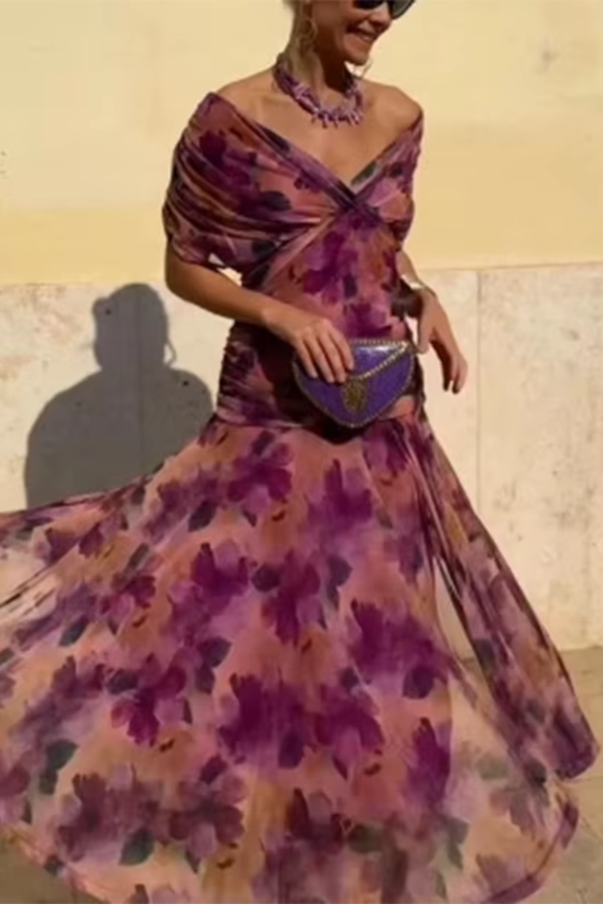 Laura — Vestido Maxi Elegante Fluido