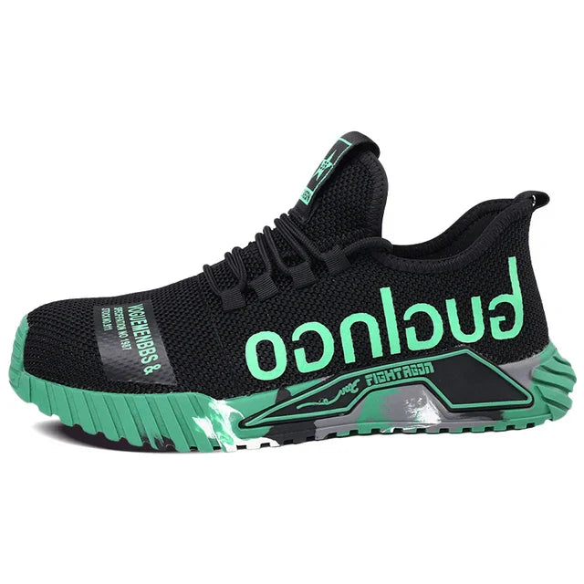 Diego - Zapatilla masculina de seguridad ligera y transpirable de Valerina Milano