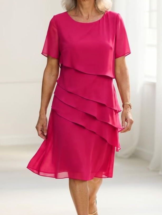 Linda | Vestido elegante y cómodo con volantes