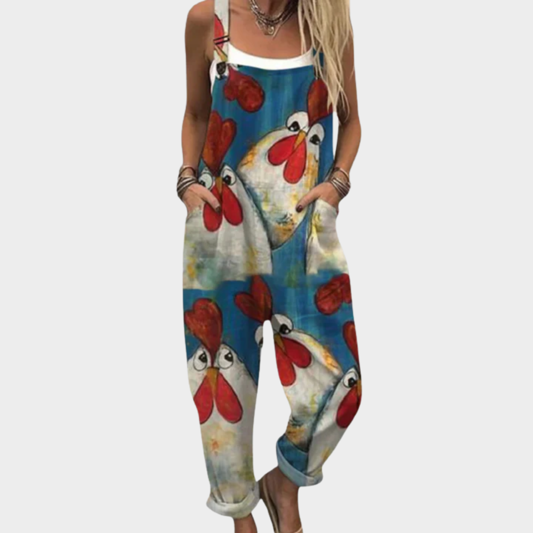 Peto estampado cómodo