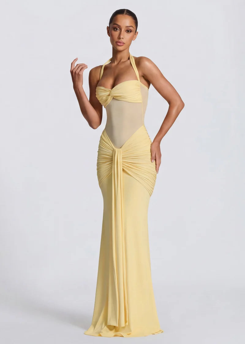 NOVELYA | Vestido Sirena Corte de reloj de arena