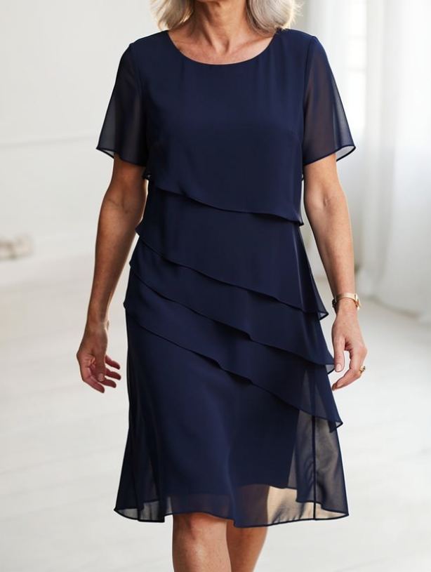 Linda | Vestido elegante y cómodo con volantes