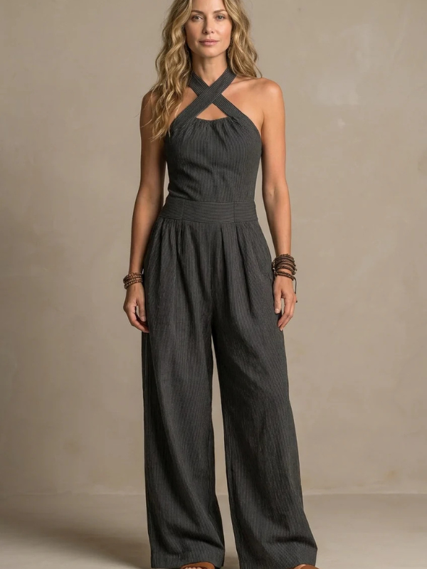 Ariana | Mono Elegante Escote Cruzado