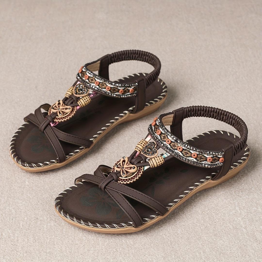 Nadia – Sandalias ortopédicas estilo Ibiza para comodidad y elegancia