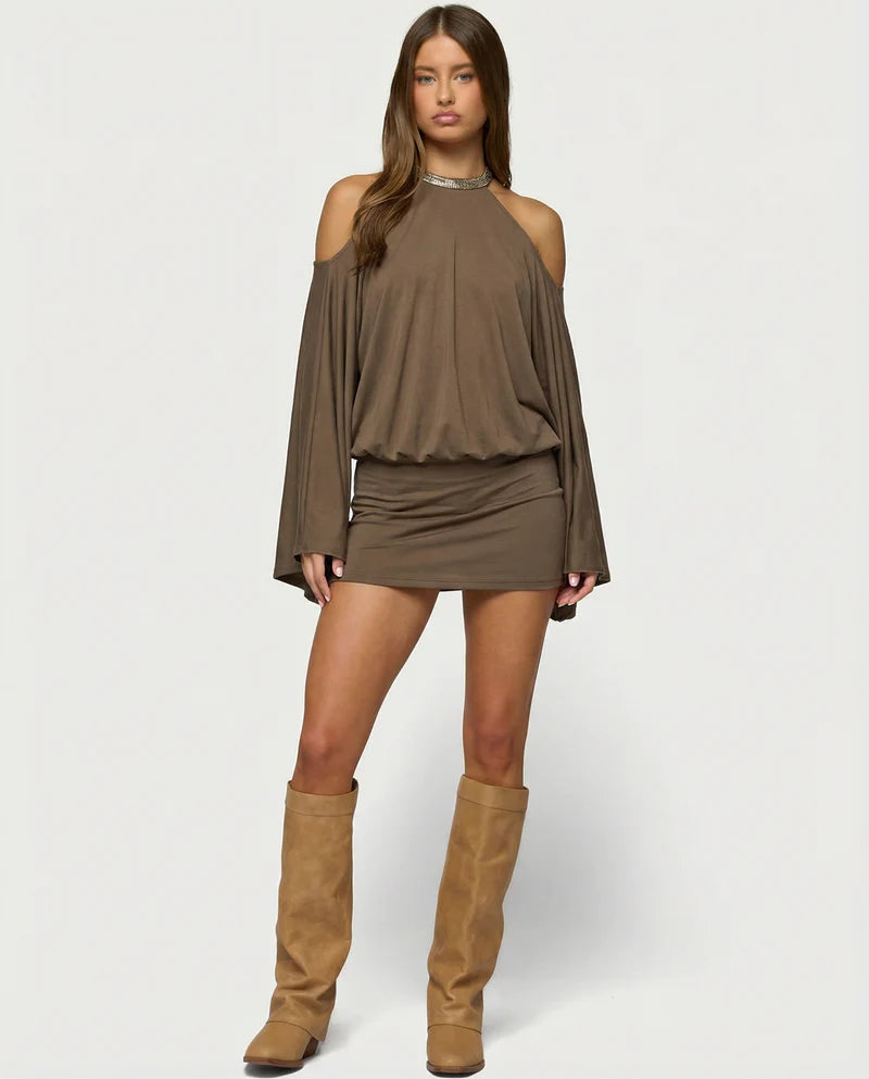 NOVELYA | Vestido Golden Mirage