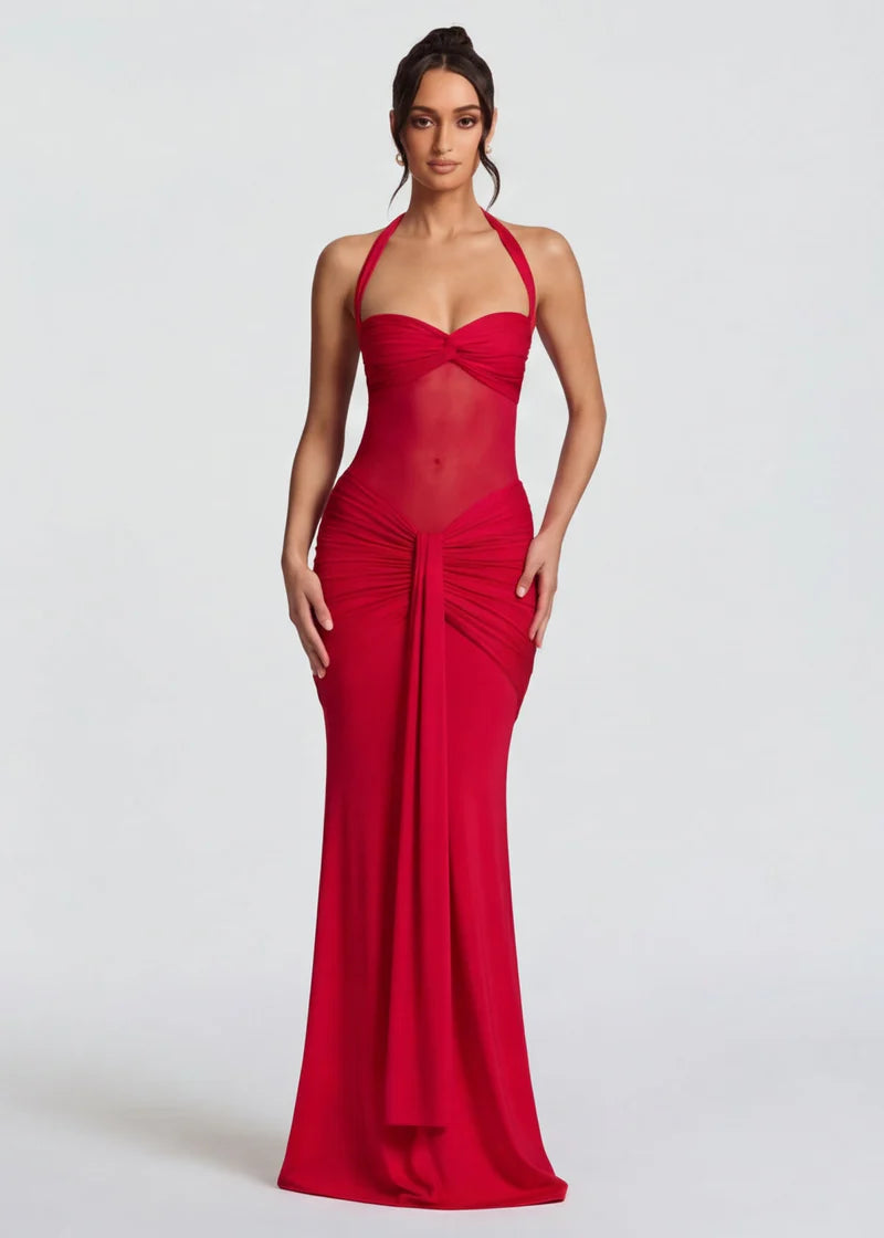 NOVELYA | Vestido Sirena Corte de reloj de arena