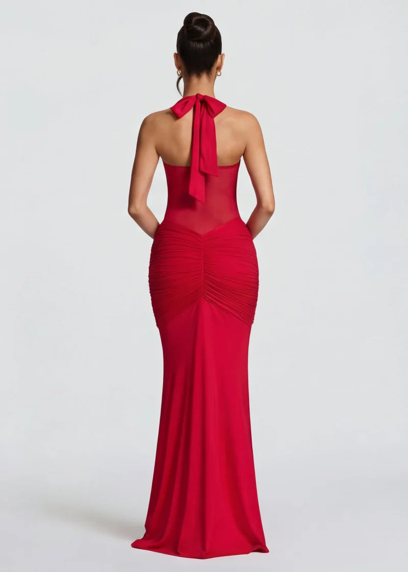 NOVELYA | Vestido Sirena Corte de reloj de arena