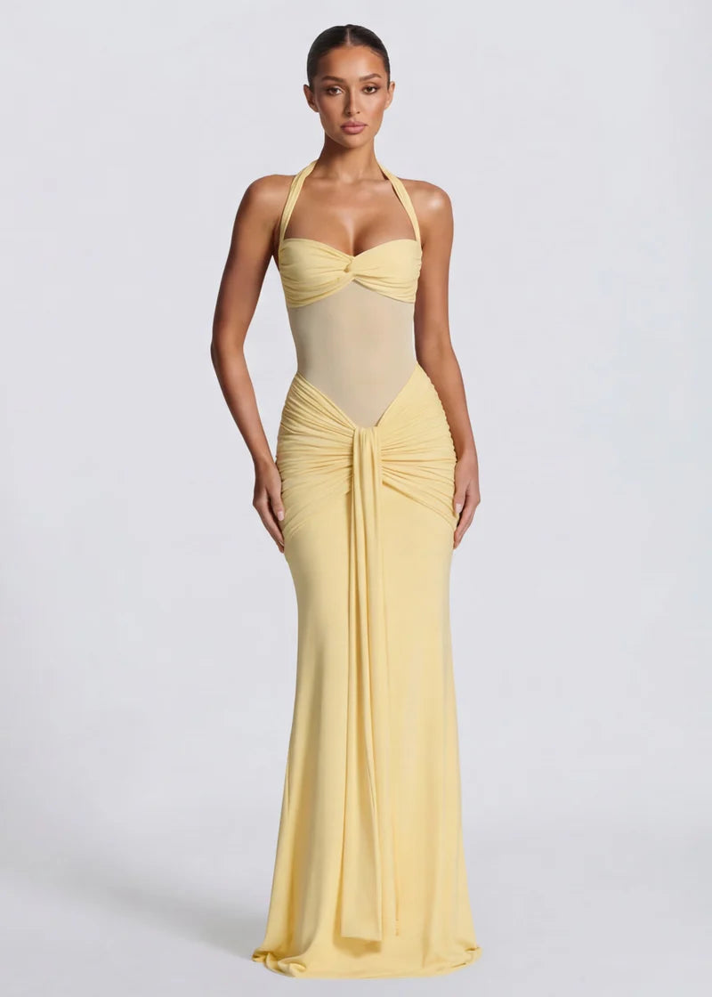 NOVELYA | Vestido Sirena Corte de reloj de arena
