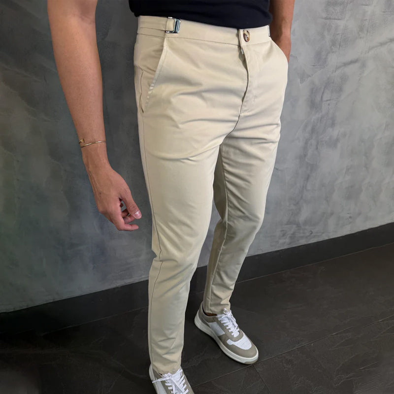 Álvaro - Pantalón masculino slim fit de Valerina Milano